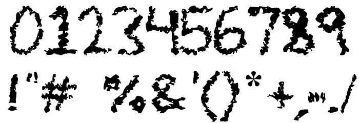 SciKick Font OTHER CHARS