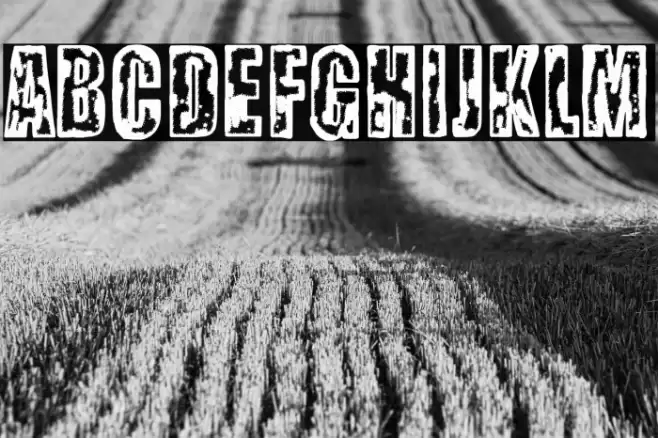 Science City Font examples