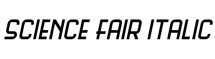 Science Fair Italic  Free Fonts Download