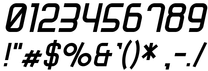 Science Fair Italic Font OTHER CHARS