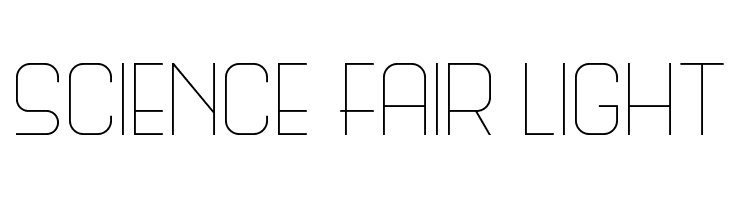 Science Fair Light  नि: शुल्क फ़ॉन्ट्स डाउनलोड