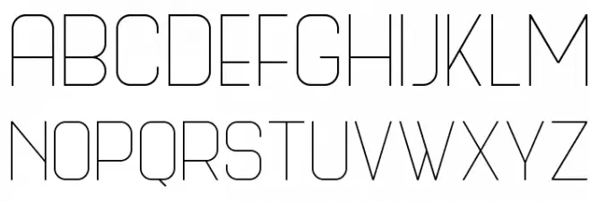 Science Fair Light Font LOWERCASE