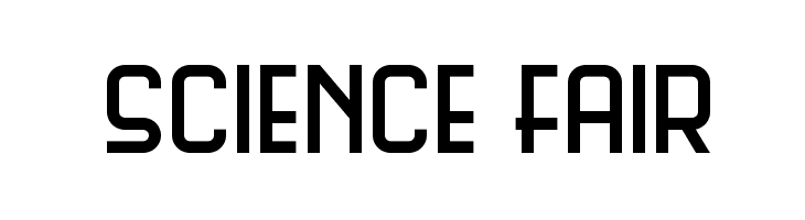 Science Fair  Frei Schriftart Herunterladen