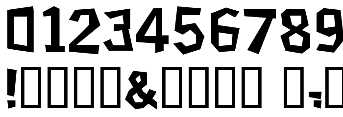 Science Project Font OTHER CHARS