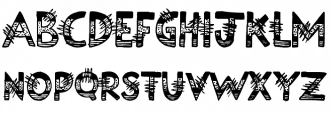 Science Project Шрифта ВЕРХНИЙ