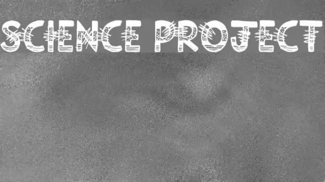 Science Project フォント examples