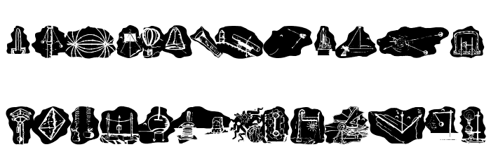 ScienceBats Font LOWERCASE