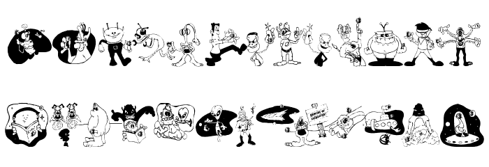 ScienceFictions Font LOWERCASE