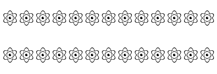 Science Font LOWERCASE