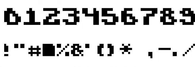 Scienide LS Font OTHER CHARS