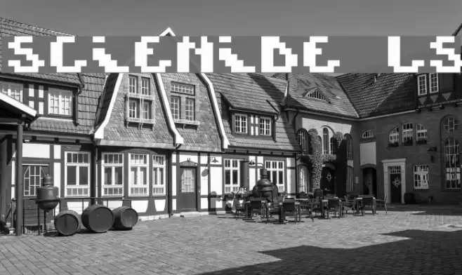 Scienide LS Font examples