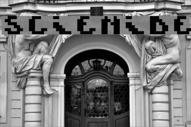 Scienide Font examples