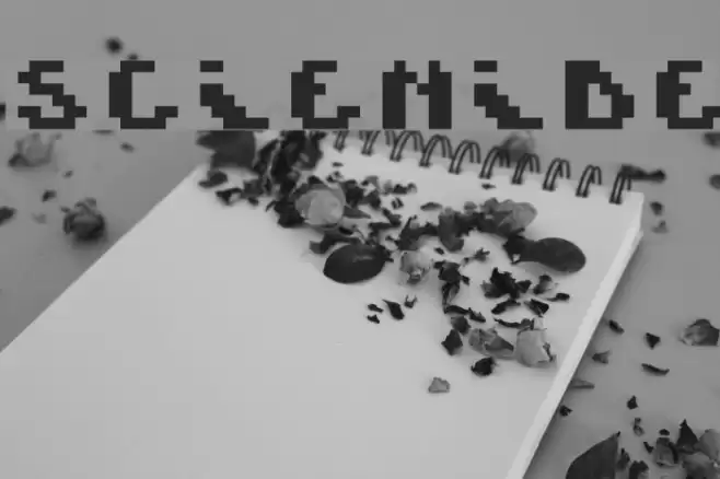 Scienide Font examples