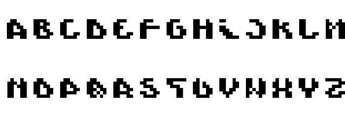 Scienide Font LOWERCASE