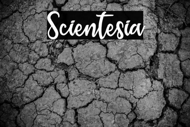 Scientesia Font examples