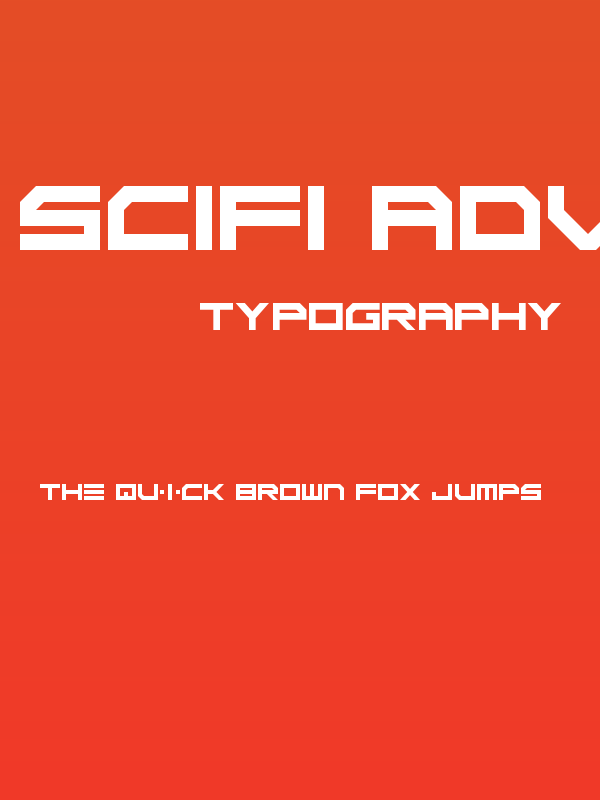 Scifi Adventure Poster