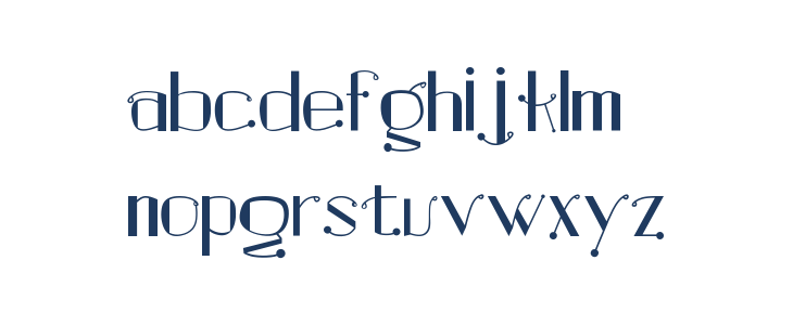 Scintillate Regular Lowercase