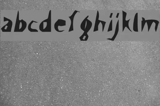 Scissor Cuts Шрифта examples