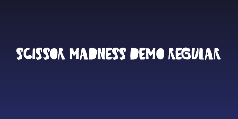 Scissor Madness DEMO Regular Social Header