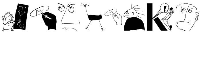 ScissorCuts Font OTHER CHARS