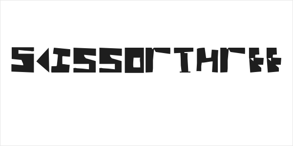 ScissorThree Logo