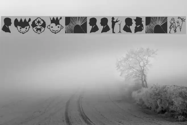 Scissoria Font examples