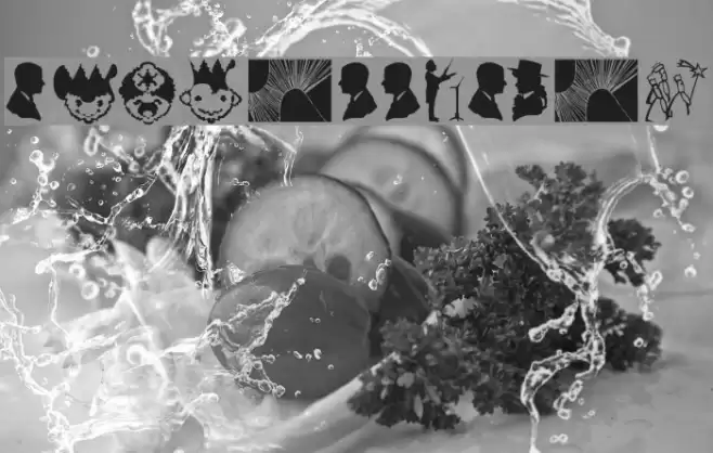 Scissoria Font examples