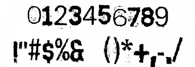 Scizzorwreck_Halbfett Font OTHER CHARS