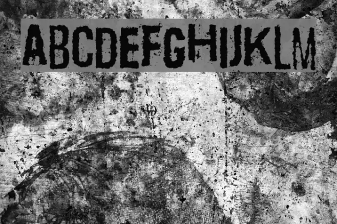 Scizzorwreck_Halbfett Font examples