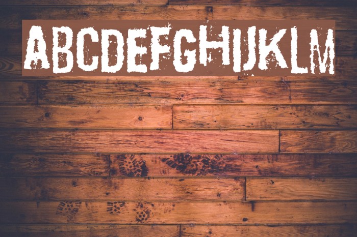 Scizzorwreck_Halbfett Schriftart examples
