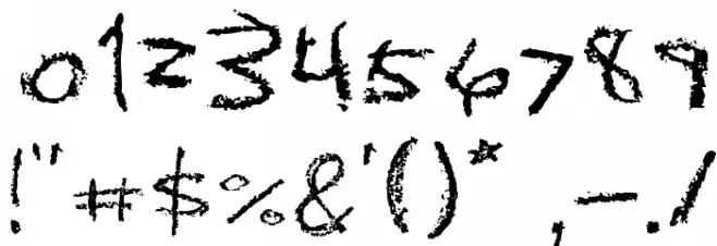 Sckoolhouse Schriftart Anderer Schreiben