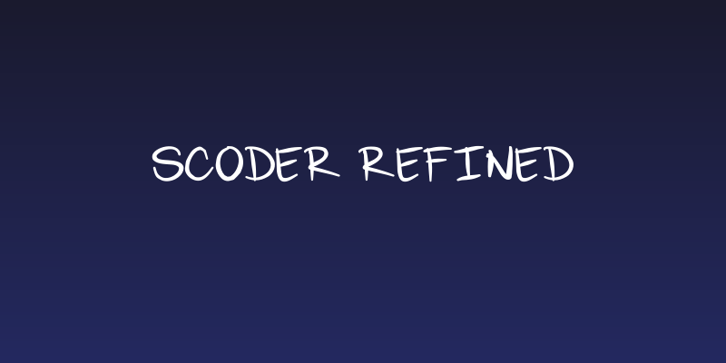 Scoder Refined Social Header