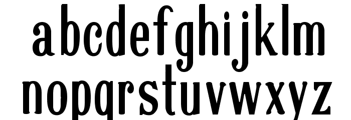 Scoglietto Font LOWERCASE