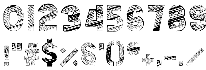 Scolarship-Regular Font OTHER CHARS