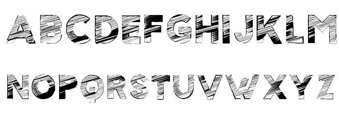 Scolarship-Regular Font LOWERCASE