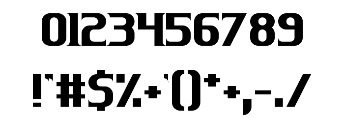 Scones and Crossbows Regular Font OTHER CHARS