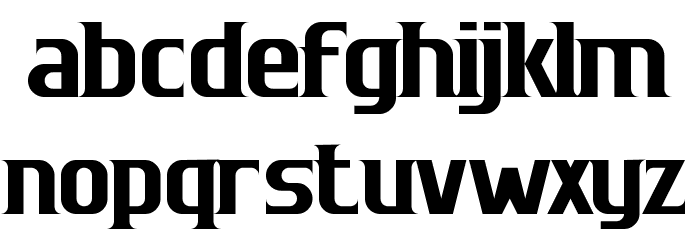 Scones and Crossbows Regular Font LOWERCASE