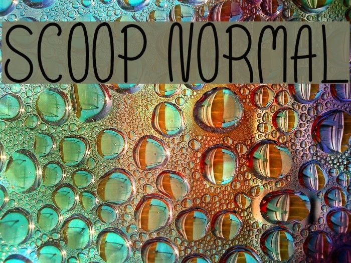 Scoop Normal Font examples