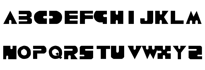 Scoop Font LOWERCASE