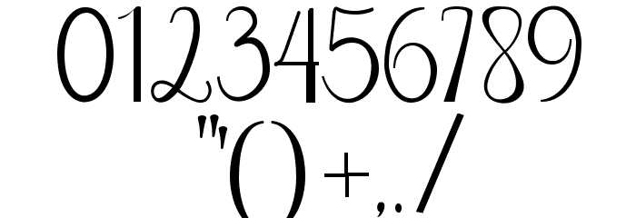 Scooter Free Font OTHER CHARS