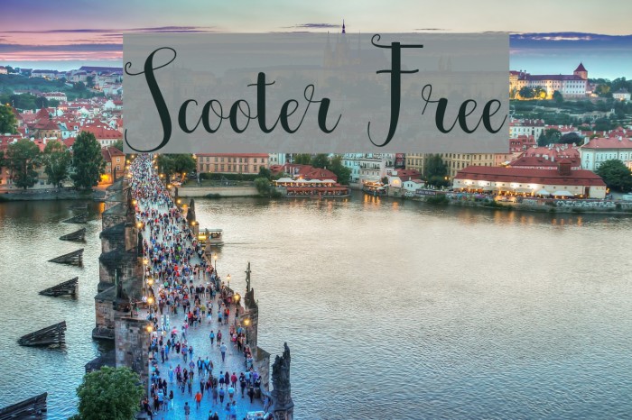 Scooter Free Font examples