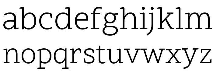 Scope One Regular Font LOWERCASE