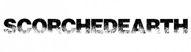 ScorchedEarth  font caratteri gratis