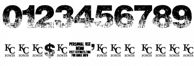 ScorchedEarth Font OTHER CHARS