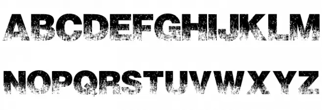 ScorchedEarth Schriftart Groß