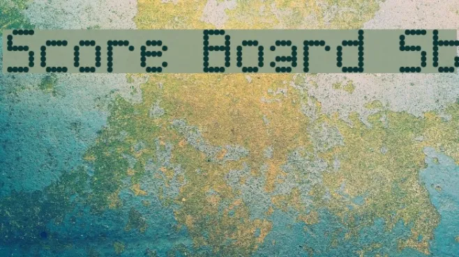 Score Board St Example 3