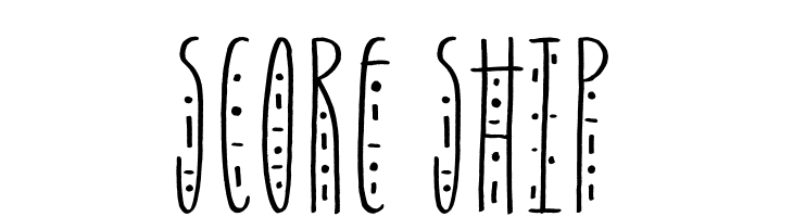 Score Ship  Fuentes Gratis Descargar