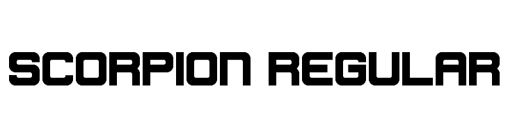 Scorpion Regular Font