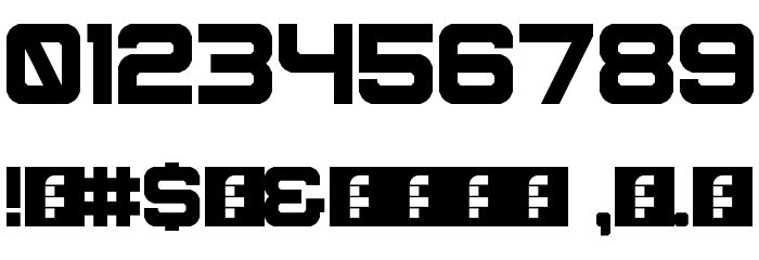 Scorpion Regular Font OTHER CHARS