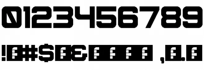 Scorpion Regular Font OTHER CHARS